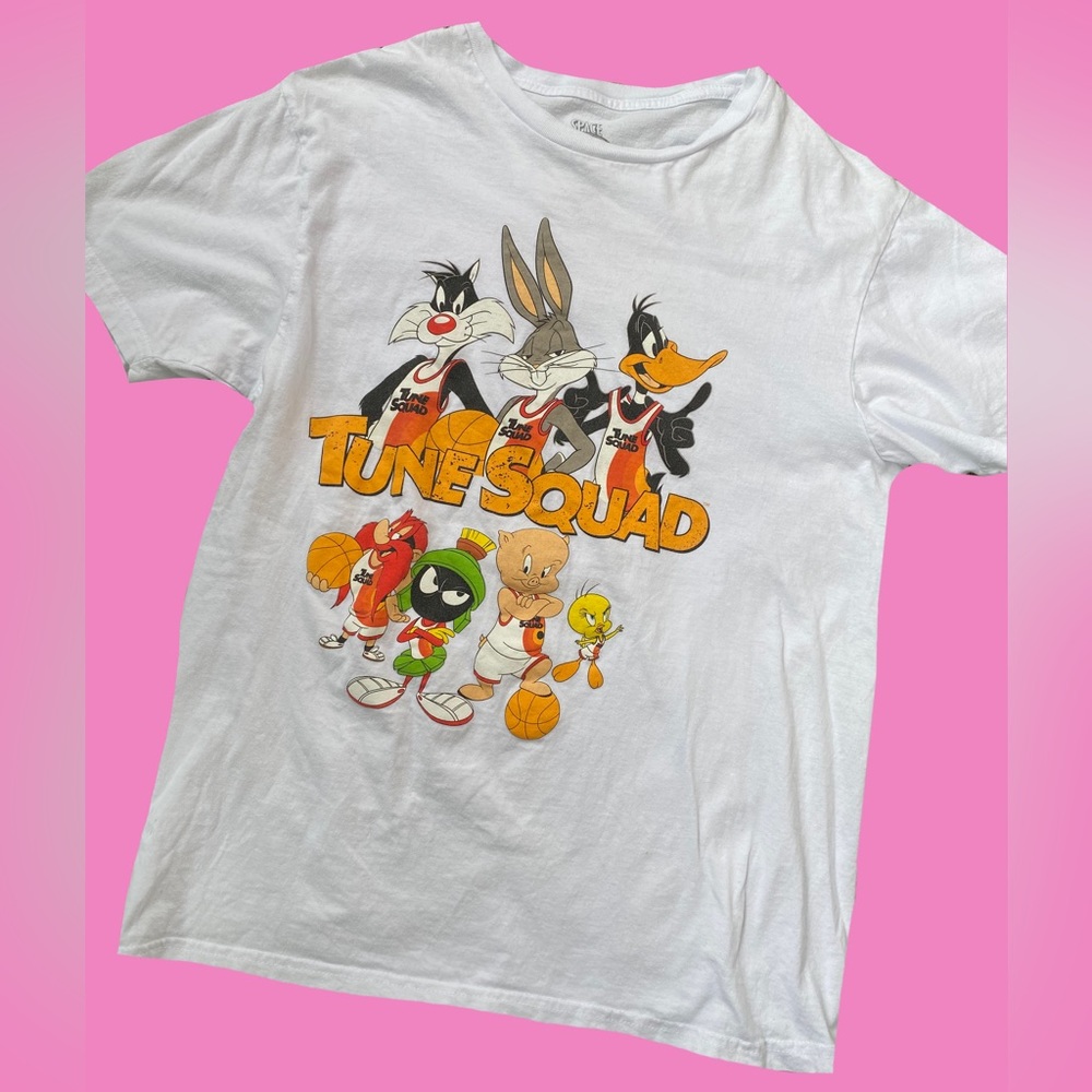 2/$30 looney Tunes, space jam, graphic T-shirt